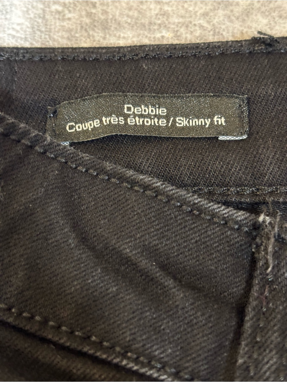 Frank And Oak Jeans, Debbie Skinny Fit, 29, Size 8, Black Denim, 29x27, Slim - Picture 7 of 10